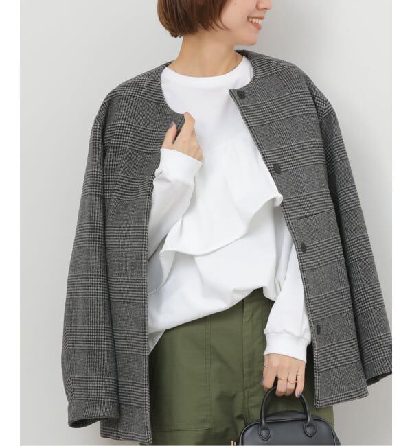 JOURNAL STANDARD relume「《WEB限定追加2》フリルプルオーバーロングスリーブ」|Tシャツ・カットソー|ホワイト