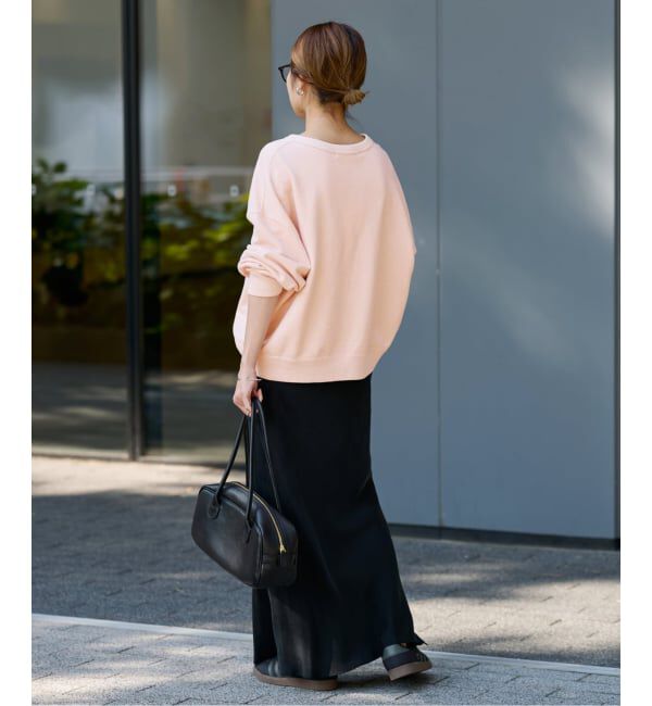 FRAMeWORK「≪追加≫シルキーキュプラバイアススカート2」|スカート|