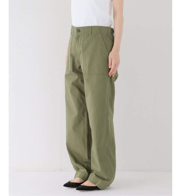 Spick and Span「《追加2》ルーズベイカーパンツ」|カーゴ|