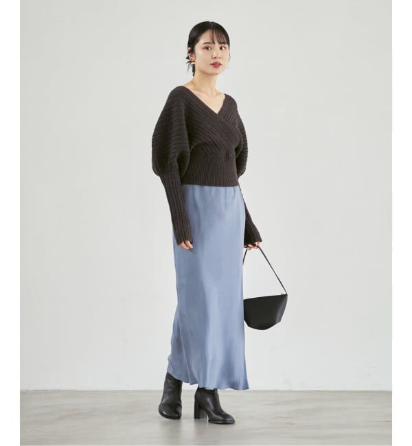 NOBLE「《追加2》キュプラナローAラインスカート」|スカート|