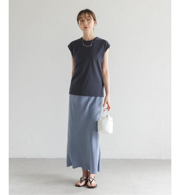 NOBLE「《追加2》キュプラナローAラインスカート」|スカート|