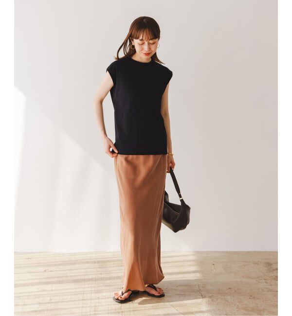 NOBLE「《追加2》キュプラナローAラインスカート」|スカート|