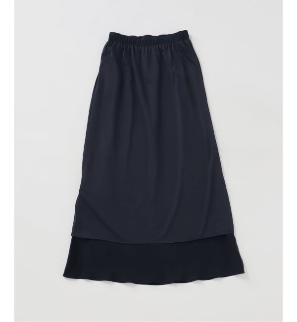 NOBLE「《追加2》キュプラナローAラインスカート」|スカート|