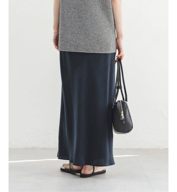 NOBLE「《追加2》キュプラナローAラインスカート」|スカート|
