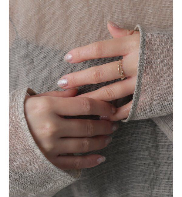 Lilas by Spick&Span「ミネラルパーツリング K10」|リング|