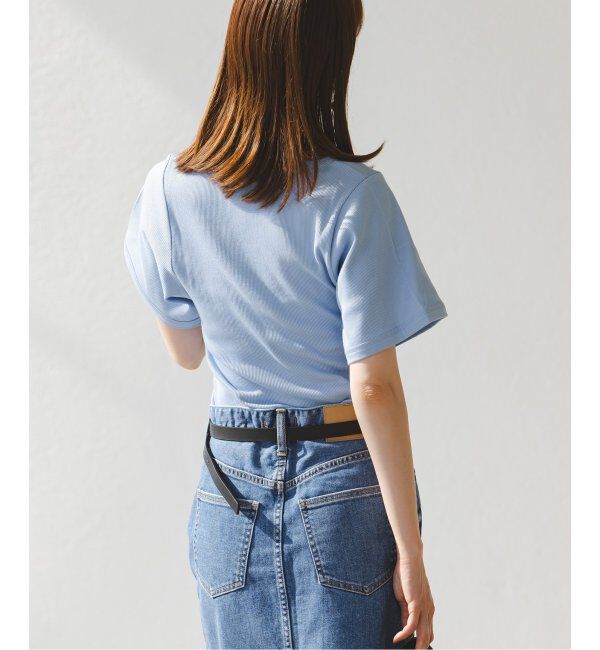 NOBLE「BY MALENE BIRGER/バイマレーネビルガー リブUネックTEE」|Tシャツ・カットソー|