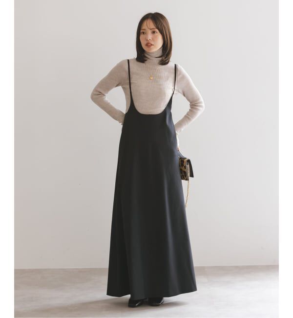 NOBLE「キャミストラップフレアスカート」|ワンピース|