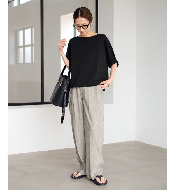 FRAMeWORK「マーブルテンジクドロストT」|Tシャツ・カットソー|