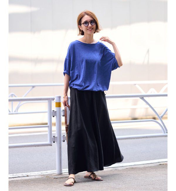 FRAMeWORK「マーブルテンジクドロストT」|Tシャツ・カットソー|