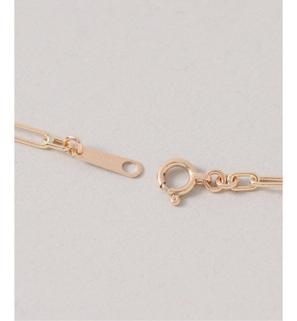 Lilas by Spick&Span「ロングクリップチェーンネックレス K18」|ネックレス|