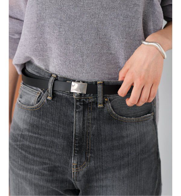 FRAMeWORK「≪追加≫LEFIJE ガチャベルト 2CM silverバックル」|ベルト|