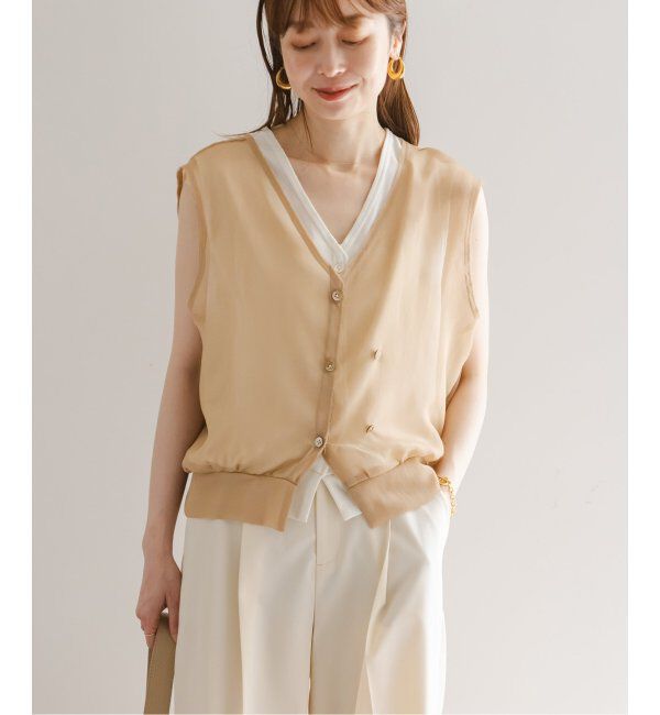 NOBLE「《NOBLE別注カラー》PROTAGONISTA/プロタゴニスタ レイヤードベスト」|ベスト・ジレ|