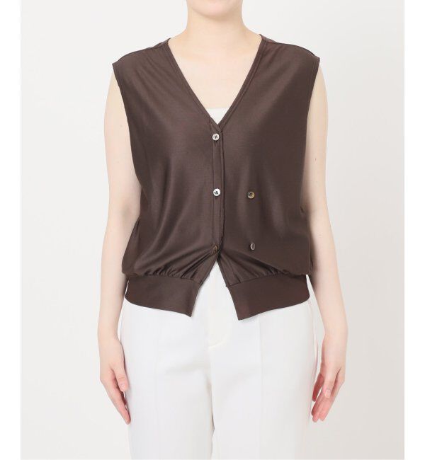 NOBLE「《NOBLE別注カラー》PROTAGONISTA/プロタゴニスタ レイヤードベスト」|ベスト・ジレ|