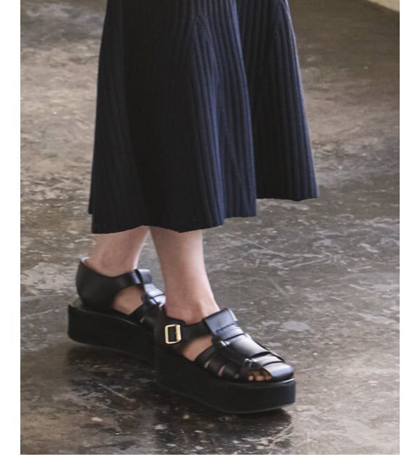 NOBLE「《WEB限定追加》【洗える】ランダムリブマーメイドニットワンピース2」|ワンピース|