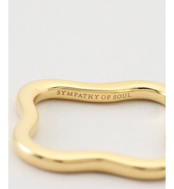 NOBLE「SYMPATHY OF SOUL/シンパシーオブソウル Cloud Ring(ゴールド)」|リング|