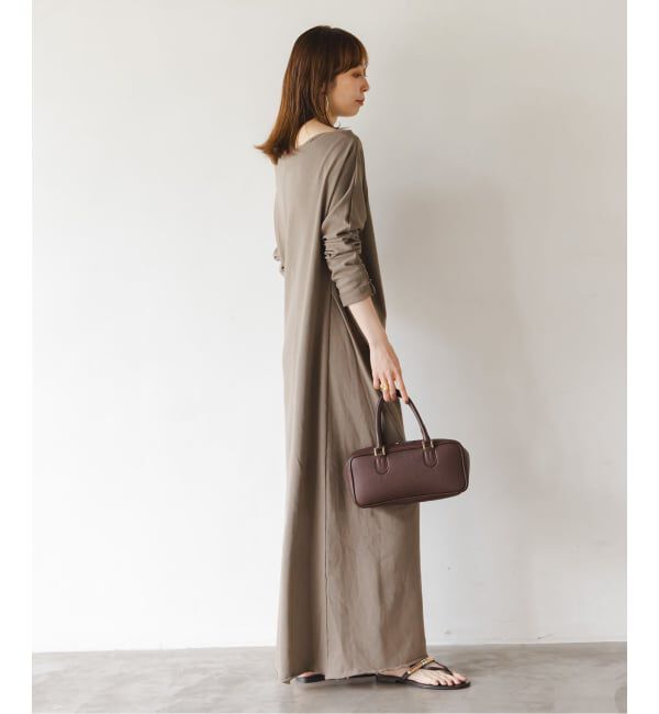 NOBLE「《NOBLE別注》GREYCHORD/グレーコード タックギャザーワンピース」|ワンピース|