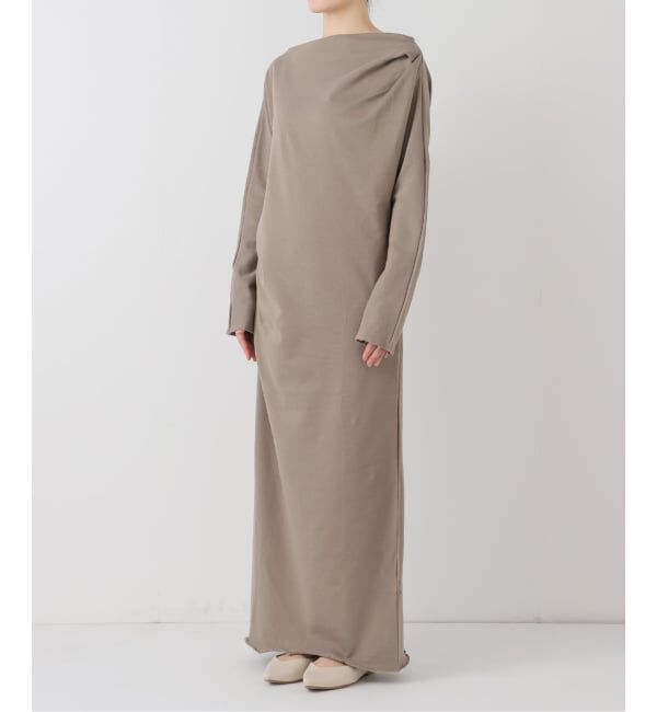 NOBLE「《NOBLE別注》GREYCHORD/グレーコード タックギャザーワンピース」|ワンピース|