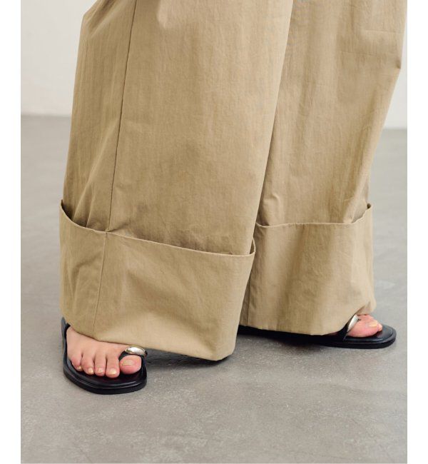 FRAMeWORK「エクストラワイドマッキンパンツ」|チノ|