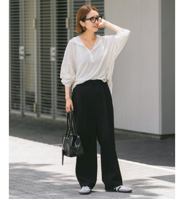 FRAMeWORK「≪追加≫サーフニットヘンリーTee」|Tシャツ・カットソー|