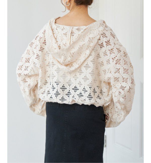 Spick and Span「《追加》Uhr / ウーア 別注Lace Foodie Tops」|シャツ・ブラウス|