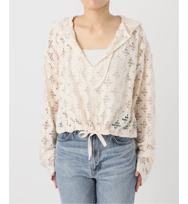 Spick and Span「《追加》Uhr / ウーア 別注Lace Foodie Tops」|シャツ・ブラウス|