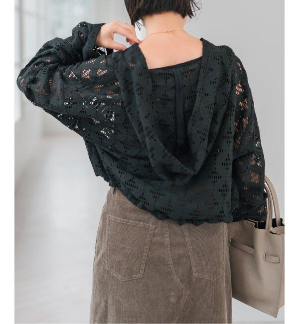 Spick and Span「《追加》Uhr / ウーア 別注Lace Foodie Tops」|シャツ・ブラウス|