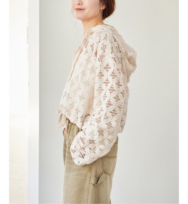 Spick and Span「《追加》Uhr / ウーア 別注Lace Foodie Tops」|シャツ・ブラウス|