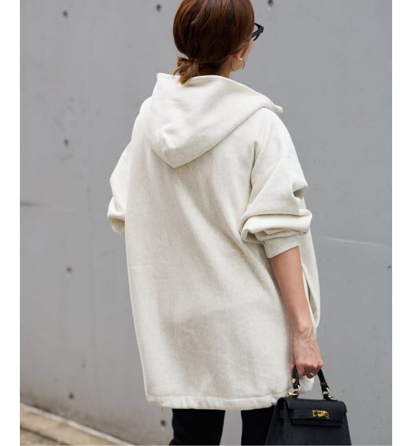 FRAMeWORK「Champion 別注REVERSE WEAVE11.5OZフードハーフジップドロストプルオーバー」|スウェット・ジャージ|