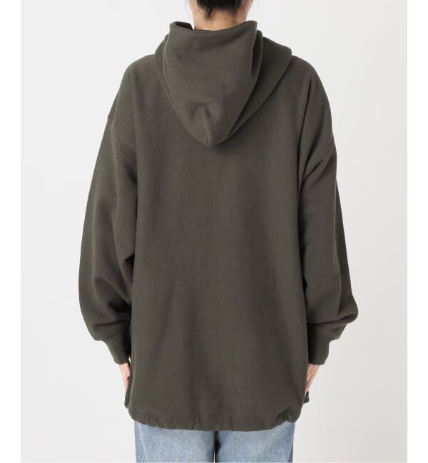 FRAMeWORK「Champion 別注REVERSE WEAVE11.5OZフードハーフジップドロストプルオーバー」|スウェット・ジャージ|