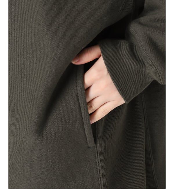 FRAMeWORK「Champion 別注REVERSE WEAVE11.5OZフードハーフジップドロストプルオーバー」|スウェット・ジャージ|