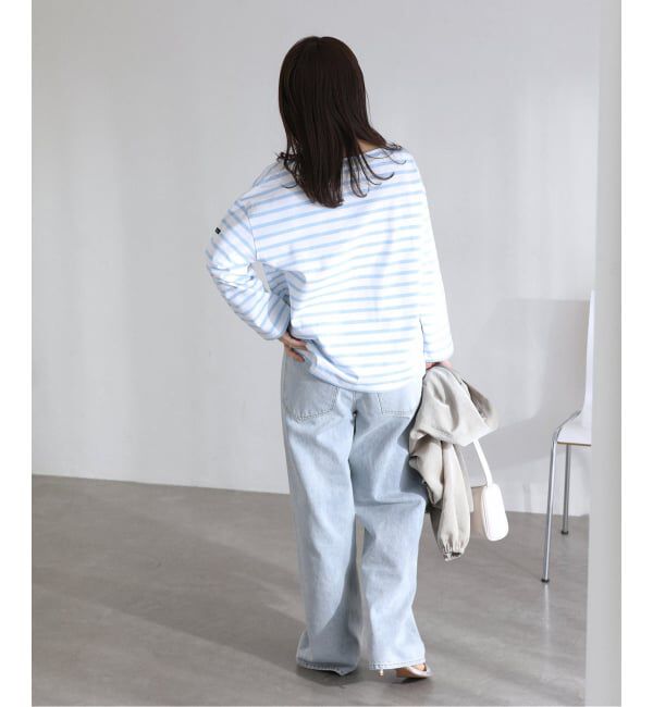  「《予約》【洗える】LE MINOR/ルミノア 別注ボーダープルオーバー」|Tシャツ・カットソー|