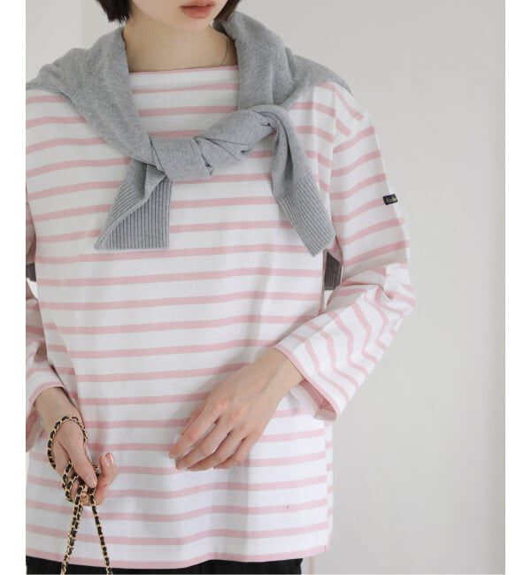  「《予約》【洗える】LE MINOR/ルミノア 別注ボーダープルオーバー」|Tシャツ・カットソー|