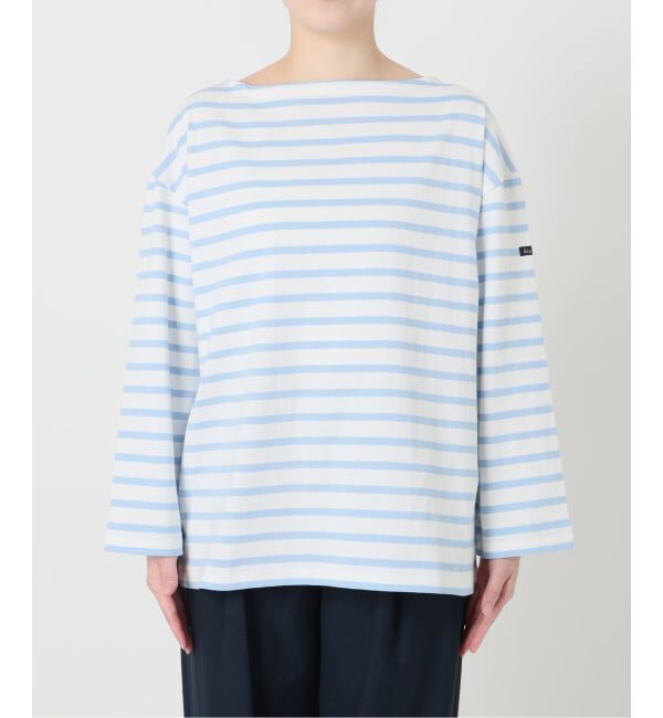  「《予約》【洗える】LE MINOR/ルミノア 別注ボーダープルオーバー」|Tシャツ・カットソー|