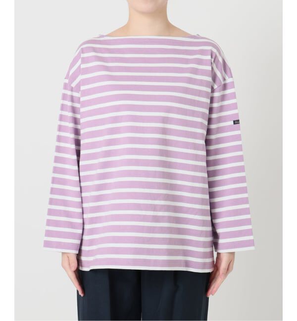  「《予約》【洗える】LE MINOR/ルミノア 別注ボーダープルオーバー」|Tシャツ・カットソー|