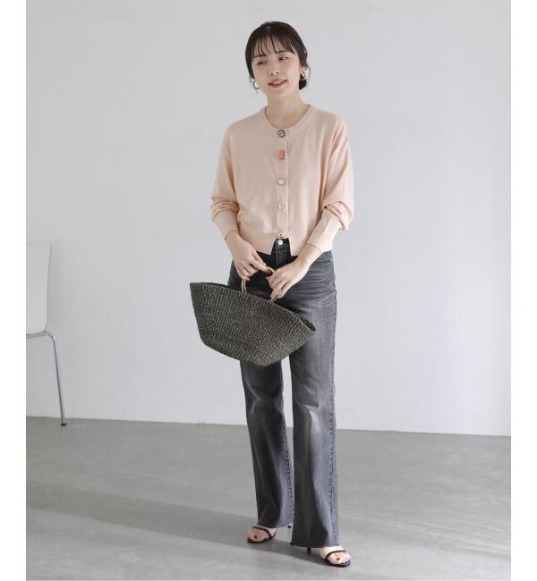  「《予約》【洗える】TORRAZZO DONNA/トラッゾドンナ ビジューカーディガン」|カーディガン|