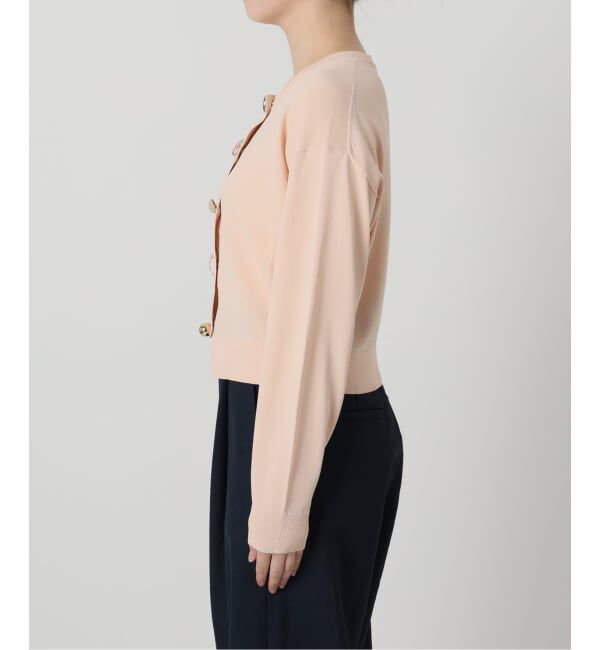  「《予約》【洗える】TORRAZZO DONNA/トラッゾドンナ ビジューカーディガン」|カーディガン|