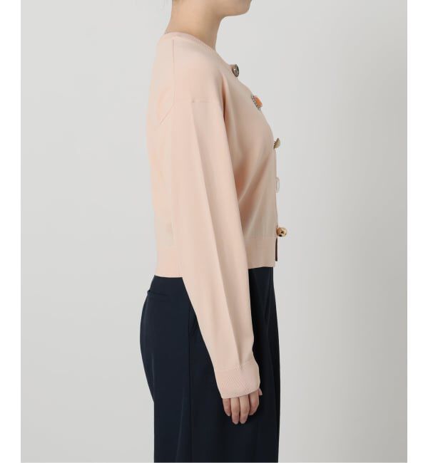  「《予約》【洗える】TORRAZZO DONNA/トラッゾドンナ ビジューカーディガン」|カーディガン|