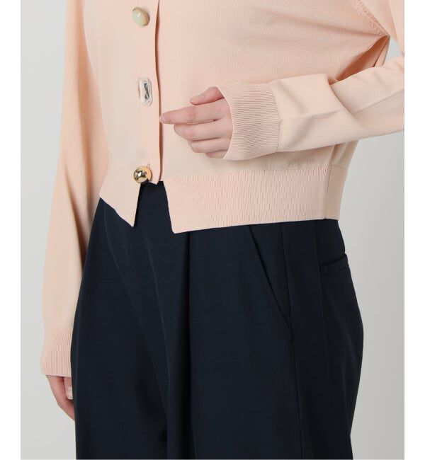  「《予約》【洗える】TORRAZZO DONNA/トラッゾドンナ ビジューカーディガン」|カーディガン|