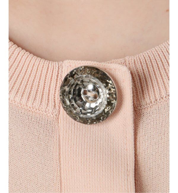  「《予約》【洗える】TORRAZZO DONNA/トラッゾドンナ ビジューカーディガン」|カーディガン|