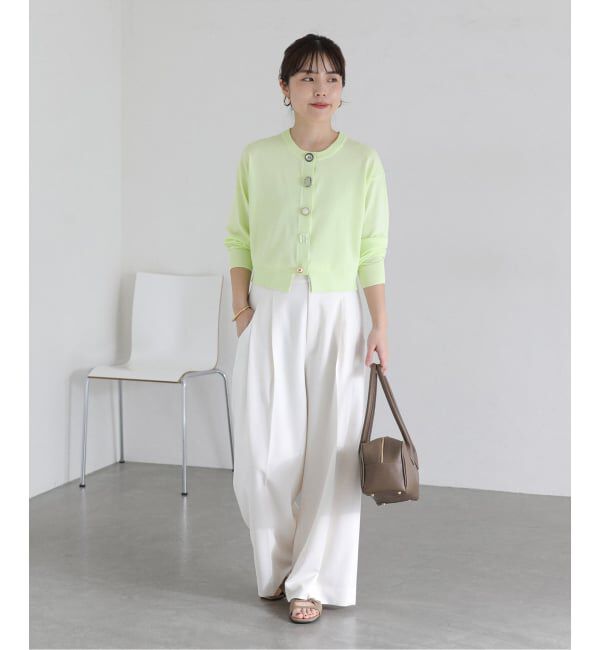  「《予約》【洗える】TORRAZZO DONNA/トラッゾドンナ ビジューカーディガン」|カーディガン|