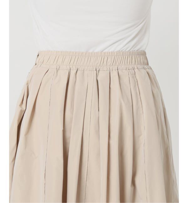  「《予約》【洗える】タフタジップポケットスカート」|スカート|