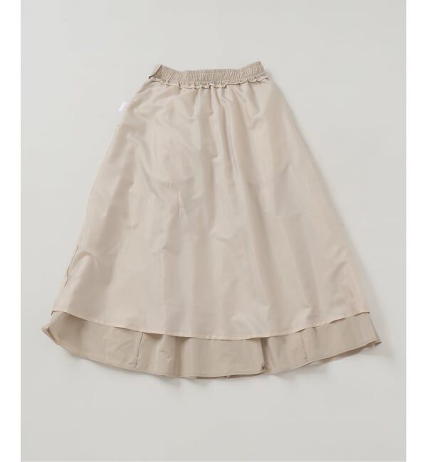  「《予約》【洗える】タフタジップポケットスカート」|スカート|
