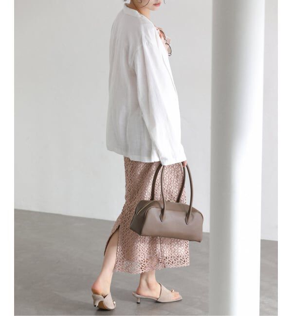  「《予約》【洗える】ラティスレーススカート」|スカート|