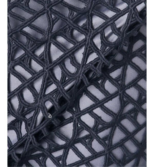  「《予約》【洗える】ラティスレーススカート」|スカート|