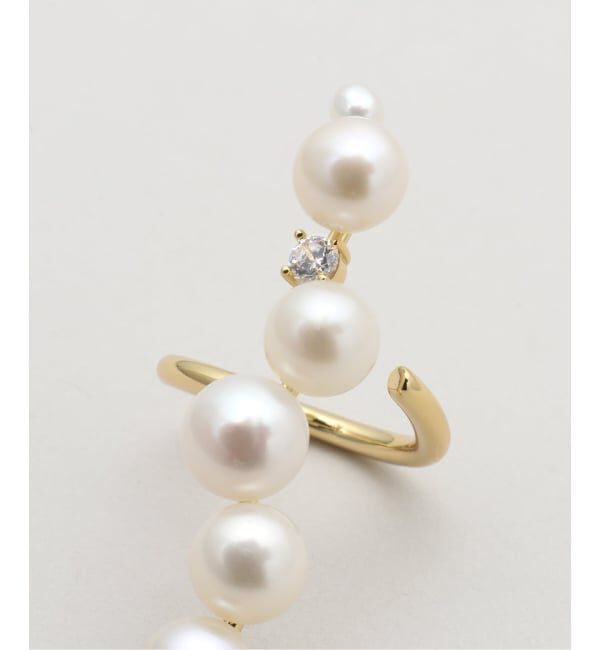  「STELLAR HOLLYWOOD/ステラハリウッド ミューズラインパールリング」|リング|