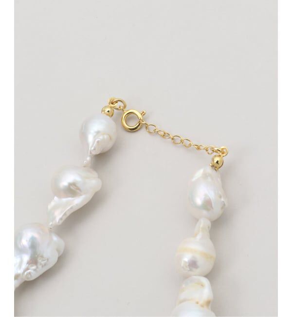  「STELLAR HOLLYWOOD/ステラハリウッド ビッグバロックパールネックレス」|ネックレス|