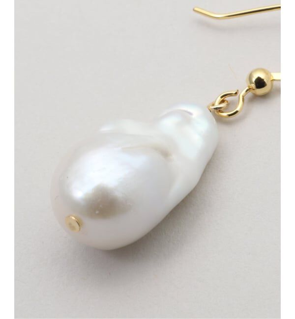  「STELLAR HOLLYWOOD/ステラハリウッド ビッグバロックパールピアス」|ピアス|