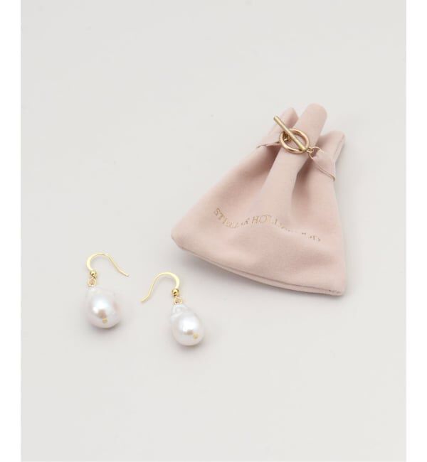  「STELLAR HOLLYWOOD/ステラハリウッド ビッグバロックパールピアス」|ピアス|