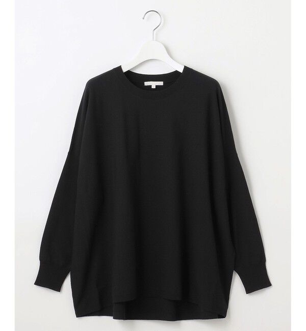 自由区「【WEB限定カラーあり】レーヨンストレッチ ニットT」|ニット・セーター|