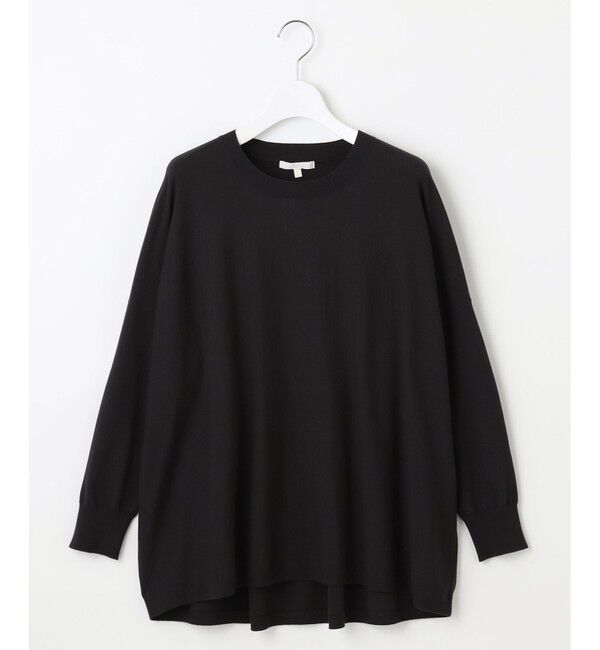 自由区「【WEB限定カラーあり】レーヨンストレッチ ニットT」|ニット・セーター|